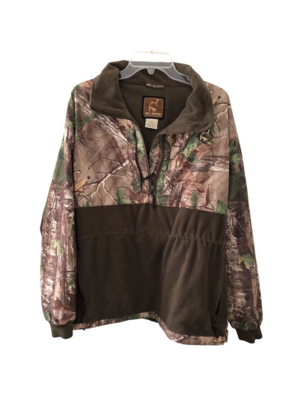 Size L Ol’ Tom Technical Turkey Gear Camo Hunting Jacket Drake Waterfowl